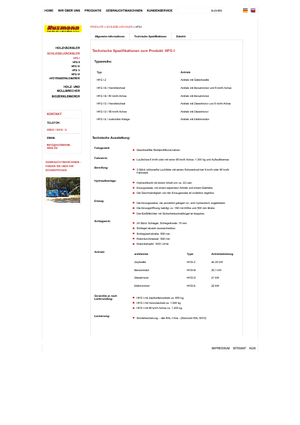 Aprtógépek Husmann HFG I-Z