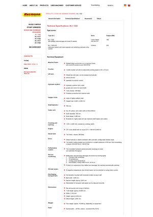 Aprtógépek Husmann HL I 1222 E/S