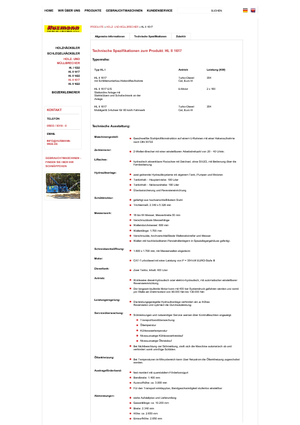 Aprtógépek Husmann HL II 1617 HL