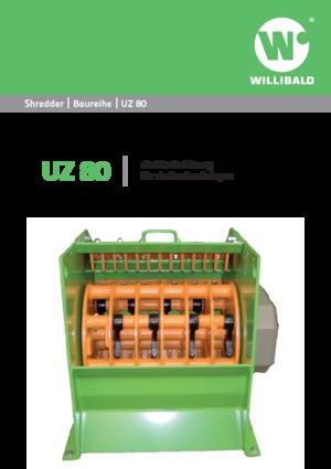 Aprtógépek Willibald UZ 80