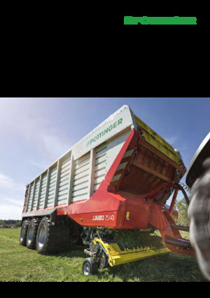 Hígtrágyás pótkocsik Pöttinger Jumbo 7400