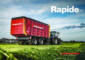 Hígtrágyás pótkocsik Schuitemaker Rapide 8400