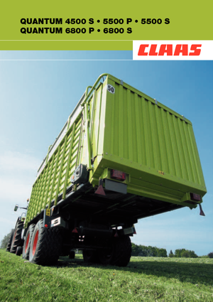 Hígtrágyás pótkocsik Claas Quantum 6800 S