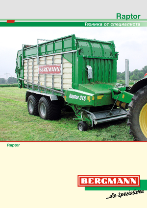 Hígtrágyás pótkocsik L. Bergmann Raptor 35 S