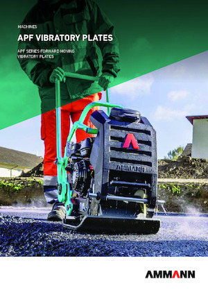 Egyirányú vibrolapok Ammann APF 2050