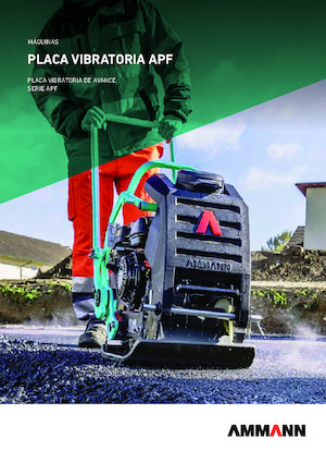 Egyirányú vibrolapok Ammann APF 2050