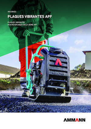 Egyirányú vibrolapok Ammann APF 2050