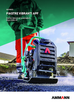 Egyirányú vibrolapok Ammann APF 2050