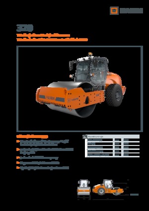 Egyhengeres hengerek Hamm 320