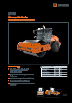 Egyhengeres hengerek Hamm 320