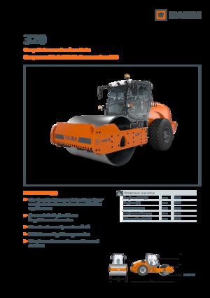 Egyhengeres hengerek Hamm 320