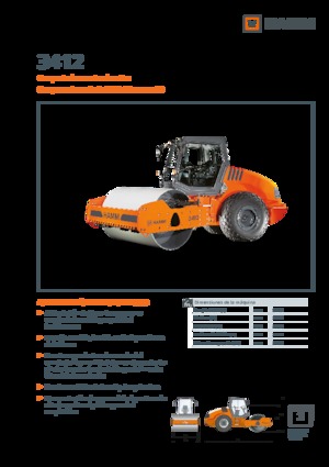 Egyhengeres hengerek Hamm 3412