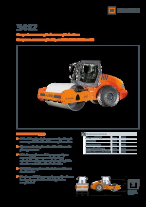 Egyhengeres hengerek Hamm 3412