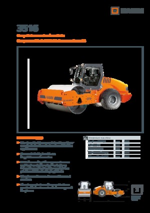 Egyhengeres hengerek Hamm 3516