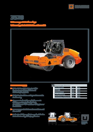 Egyhengeres hengerek Hamm 3520