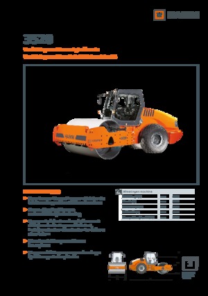 Egyhengeres hengerek Hamm 3520