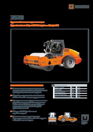 Egyhengeres hengerek Hamm 3520