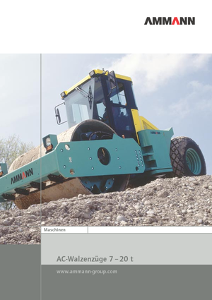 Egyhengeres hengerek Ammann AC 110-2