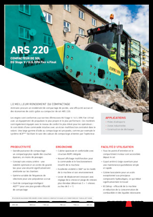 Egyhengeres hengerek Ammann ARS 220 PD