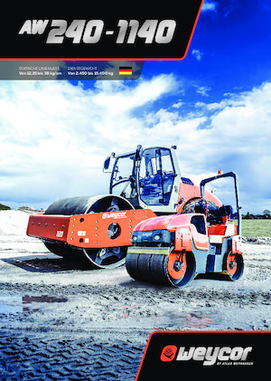 Egyhengeres hengerek weycor AW 1080