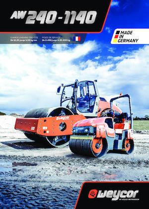 Egyhengeres hengerek weycor AW 1080