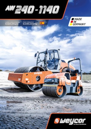 Egyhengeres hengerek weycor AW 1070