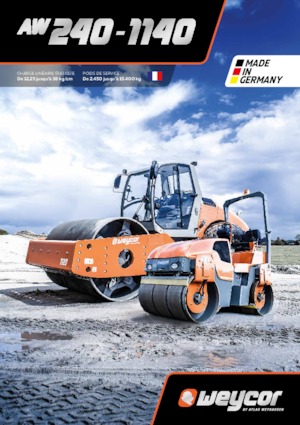 Egyhengeres hengerek weycor AW 1070