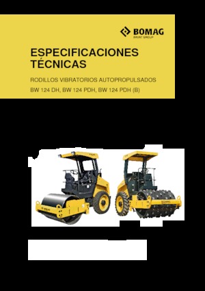 Egyhengeres hengerek Bomag BW 124 DH