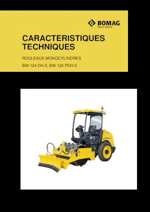 Egyhengeres hengerek Bomag BW 124 DH-5