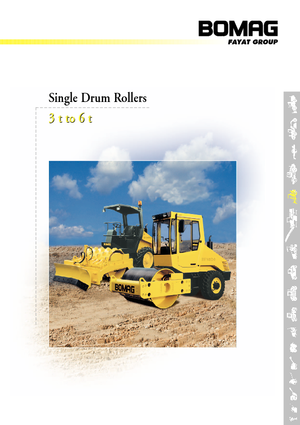 Egyhengeres hengerek Bomag BW 145 D-3