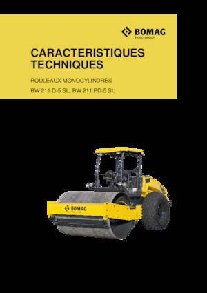 Egyhengeres hengerek Bomag BW 211 PD-5 SL