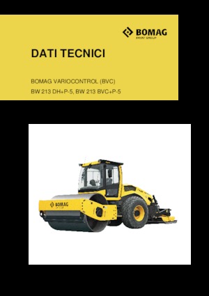 Egyhengeres hengerek Bomag BW 213 BVC+P-5