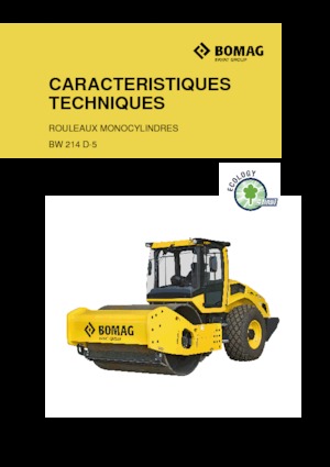 Egyhengeres hengerek Bomag BW 214 D-5