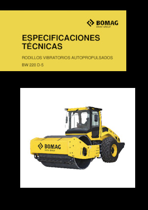 Egyhengeres hengerek Bomag BW 220 D-5