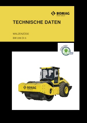 Egyhengeres hengerek Bomag BW 226 DI-5