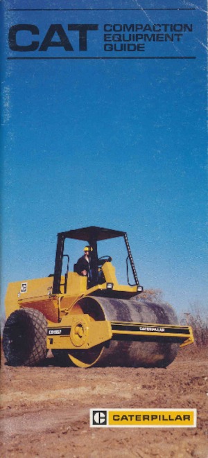 Egyhengeres hengerek Caterpillar CS-551