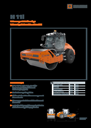 Egyhengeres hengerek Hamm H 11i