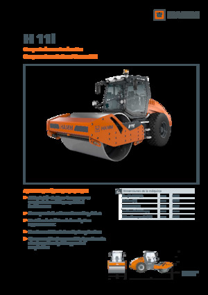 Egyhengeres hengerek Hamm H 11i
