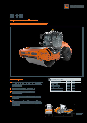 Egyhengeres hengerek Hamm H 11i