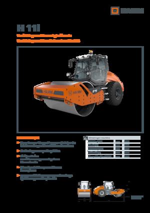 Egyhengeres hengerek Hamm H 11i