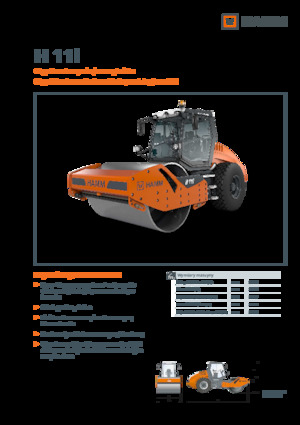 Egyhengeres hengerek Hamm H 11i