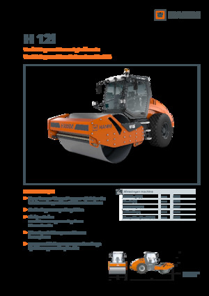 Egyhengeres hengerek Hamm H 12i