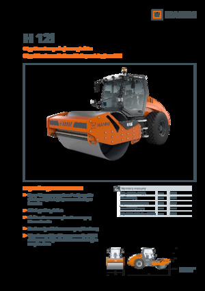 Egyhengeres hengerek Hamm H 12i