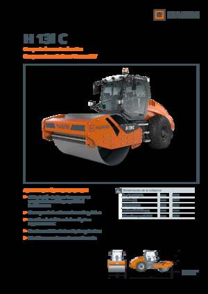 Egyhengeres hengerek Hamm H 13i C