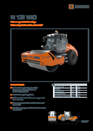 Egyhengeres hengerek Hamm H 13i VIO