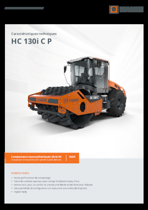 Egyhengeres hengerek Hamm HC 130i C P