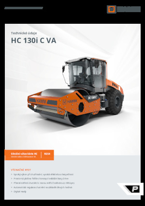 Egyhengeres hengerek Hamm HC 130i C VA