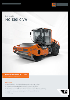 Egyhengeres hengerek Hamm HC 130i C VA
