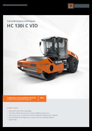 Egyhengeres hengerek Hamm HC 130i C VIO