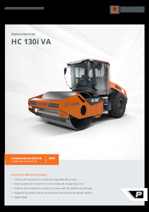 Egyhengeres hengerek Hamm HC 130i VA